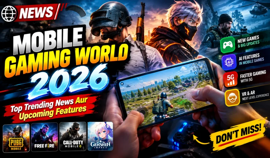 Mobile Gaming World 2026: Top Trending News Aur Upcoming Features